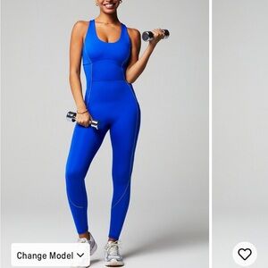 Fabletics Vibrant Blue Jumpsuit